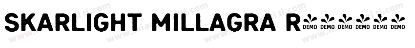 Skarlight Millagra R字体转换
